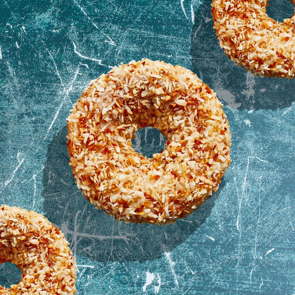 Coconut-Cardamom Doughnuts