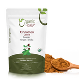 Premium Cinnamon Cassia Powder (Cinnamomum cassia) - Adds Flavour & Aroma | Kosher Certified | Vegan | Raw, Non GMO & Gluten Free | USDA Certified | Origin - India