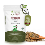 Avocado Dried Leaves Whole - Kosher & USDA Certified | Non GMO & Gluten Free | Origin - Sri-Lanka
