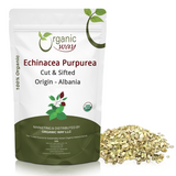 Echinacea Purpurea Herb Cut & Sifted - Herbal Tea - Origin Albania