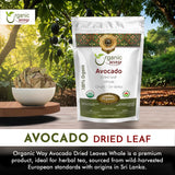 Organic Way Avocado Dried leaves (2 Oz)
