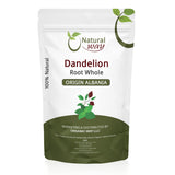 Natural Dandelion Root Whole (Taraxacum Officinale) - Herbal Tea | European Wild-Harvest | USDA & Kosher Certified | Raw, Vegan, Non GMO & Gluten Free | Origin - Albania