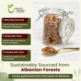 Hawthorn Berries Cut & Sifted (Crataegus monogyna) - European Wild-Harvest | Kosher Certified | Vegan, Non GMO & Gluten Free | USDA Certified | Origin - Albania