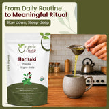 Premium Quality Haritaki Powder (Terminalia Chebula) - Kosher Certified | Raw, Vegan, Non GMO & Gluten Free | USDA Certified | Origin - India