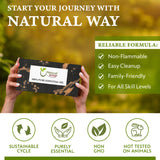 100% Pure Essential Oil Gift Set of 6 | Premium Aromatic Oils | Orange, Lavender, Lemongrass, Eucalyptus, Peppermint, Tea Tree | Origin India (10ml each)