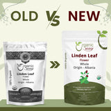 Linden Flower & Leaf Herbal Tea Blossom & Culinary Use | European Wild-Harvest | Kosher & USDA Certified | Vegan, Non-GMO & Gluten Free | 100% Raw from Albania