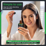 Natural Way Peppermint Essential Oil | Premium Grade Essential Oils for Hair Care, Oil for Skin, Aromatherapy, & Diffuser | Essential Oil for Skin Tag Remover, Massage Oil & Humidifier Use | 4 Fl Oz (120 mL)