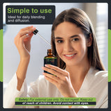 Basil Essential Oil for Diffusers | Natural Aroma Oil for Home Fragrance, Humidifier & DIY Candle Making, Long Lasting Scent for Office, Bedroom & Soothing Scent 4 Fl Oz (120 mL)