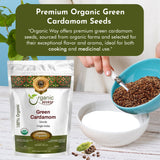 Organic Way Green Cardamom Seeds