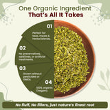 Dried Oregano Leaf Cut & Sifted (Origanum vulgare) - European Wild-Harvest | Kosher Certified | Vegan, Non GMO & Gluten Free | USDA Certified | Origin - Albania