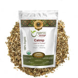 Catnip Leaf and Flower Cut & Sifted (Nepeta cataria) - Herbal Tea | European Wild-Harvest | Kosher & USDA Certified | Vegan, Non-GMO & Gluten Free | 100% Raw from Albania