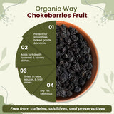 Organic Chokeberries Fruit (Whole)