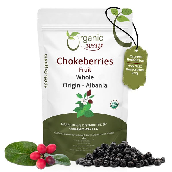 Organic Chokeberries Fruit (Whole)