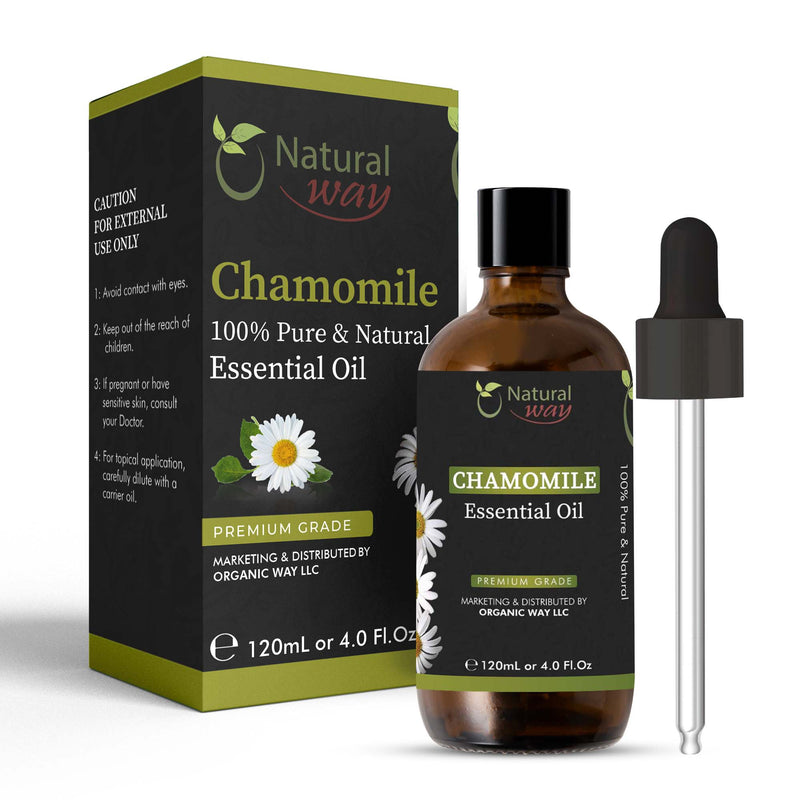 Natural Way Chamomile Essential oil 4 Fl Oz (120 ml)