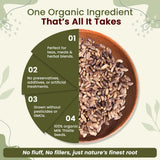Organic Way Milk Thistle Seeds Powder (Silybum Marianum) | European Wild-Harvest | Organic & Kosher Certified | Vegan, Non GMO & Gluten Free | USDA Certified | Origin - Albania