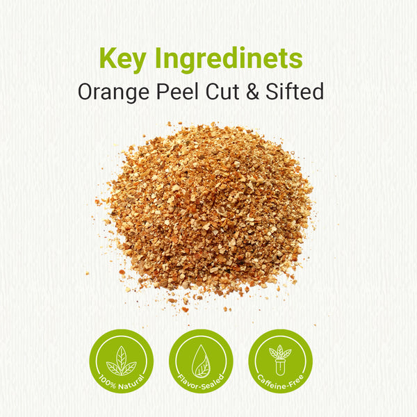 Natural Dried Orange Peel Cut & Sifted