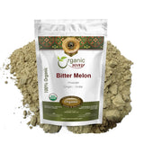 Bitter Melon Powder (Momordica charantia) - Pure & Kosher Certified | Raw, Vegan, Non GMO & Gluten Free | USDA Certified | Origin - India